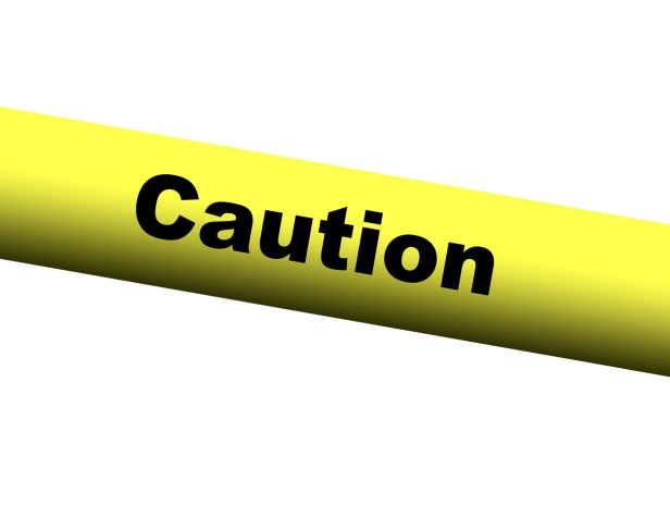 Yellow Caution Barrier Tape